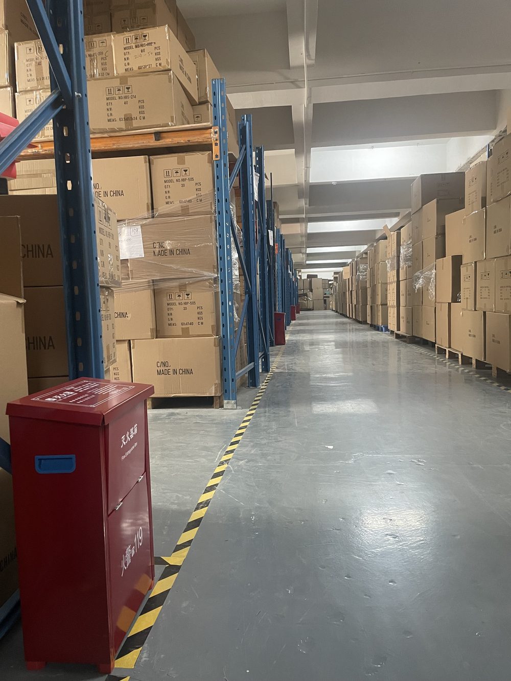 Warehouse stocked for fulfillment 3
