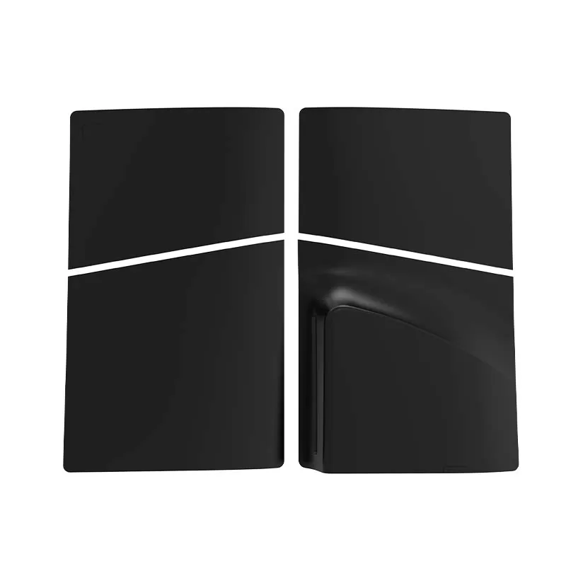 Midnight black replacement faceplates for PS5 Slim disc edition