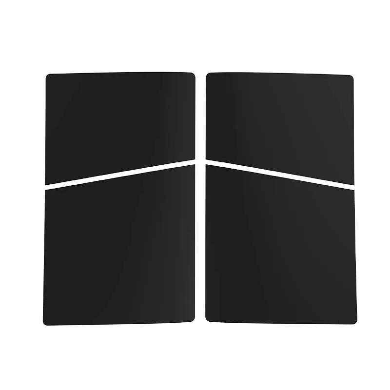 Midnight black replacement faceplates for PS5 Slim digital edition