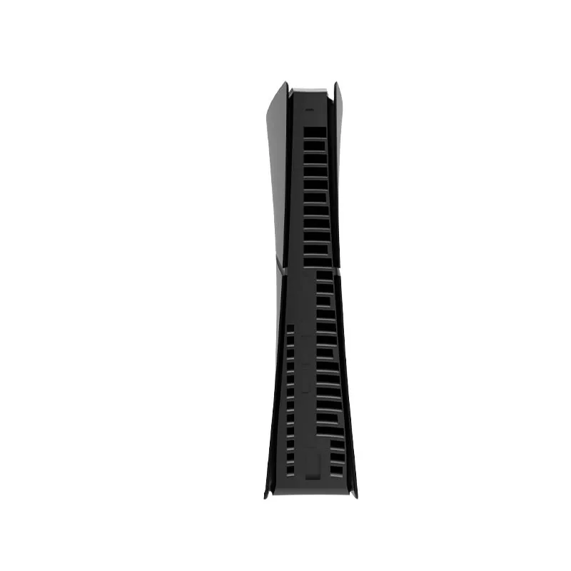 PS5 Slim with black faceplates, ventilation grille