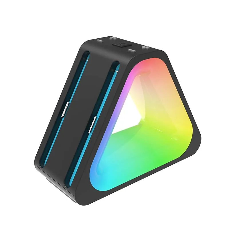 Triangle charging dock with RGB light for Switch 2
