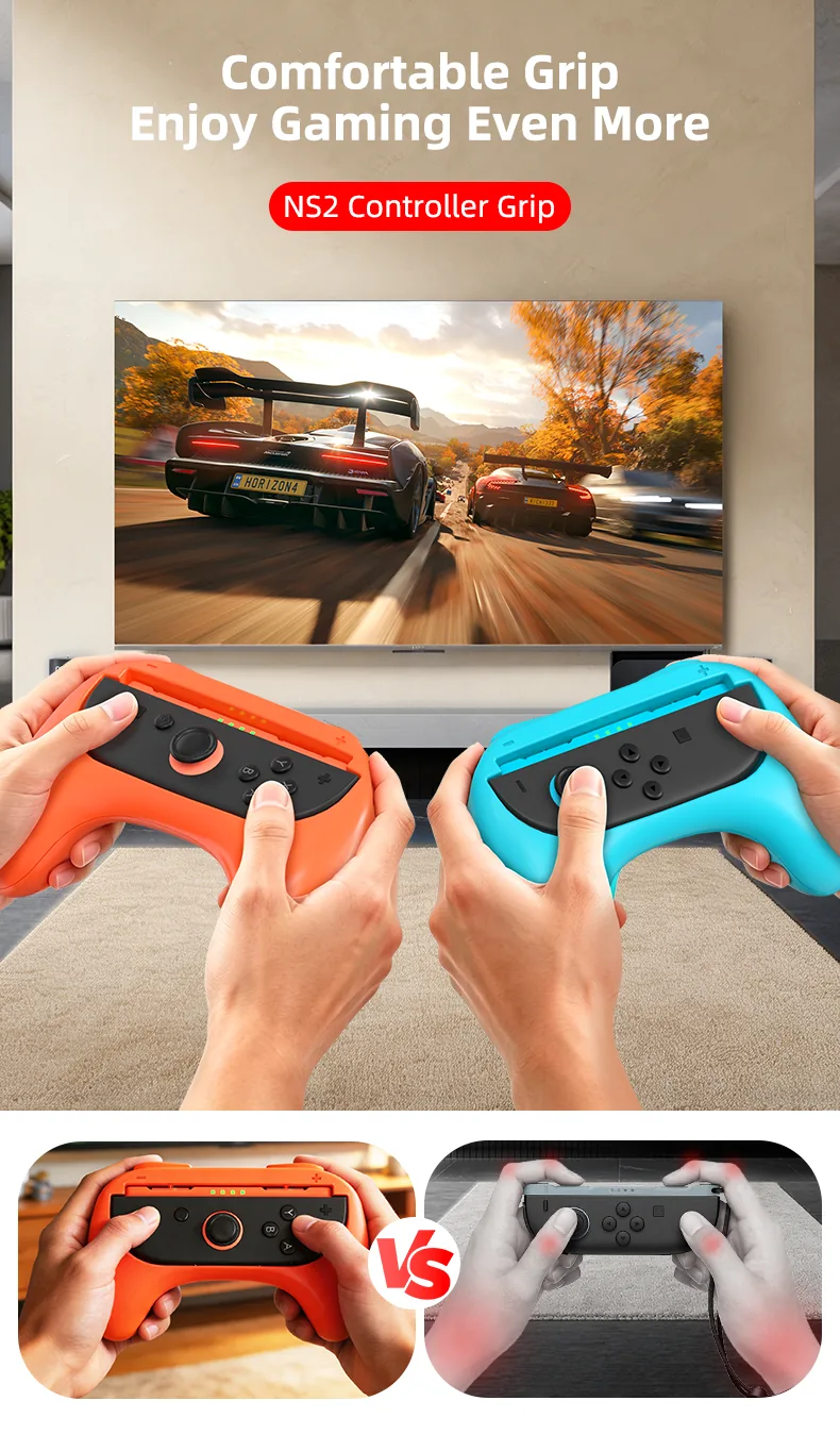 Comfort controller grips for Switch 2