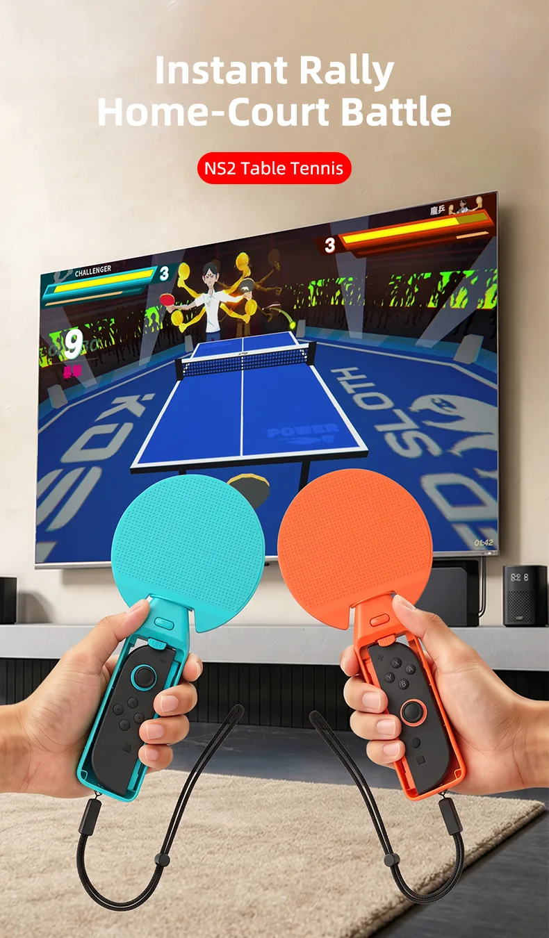 Table tennis paddles for instant rally