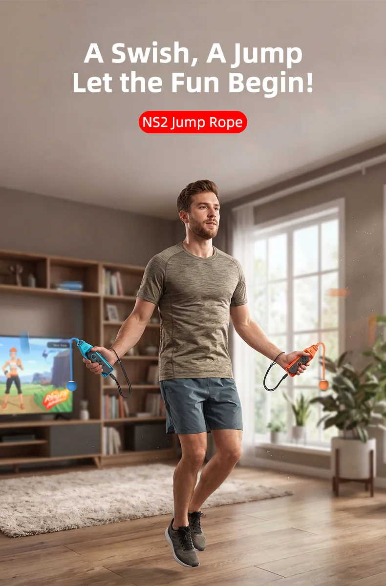 Jump rope for Switch 2 fitness games